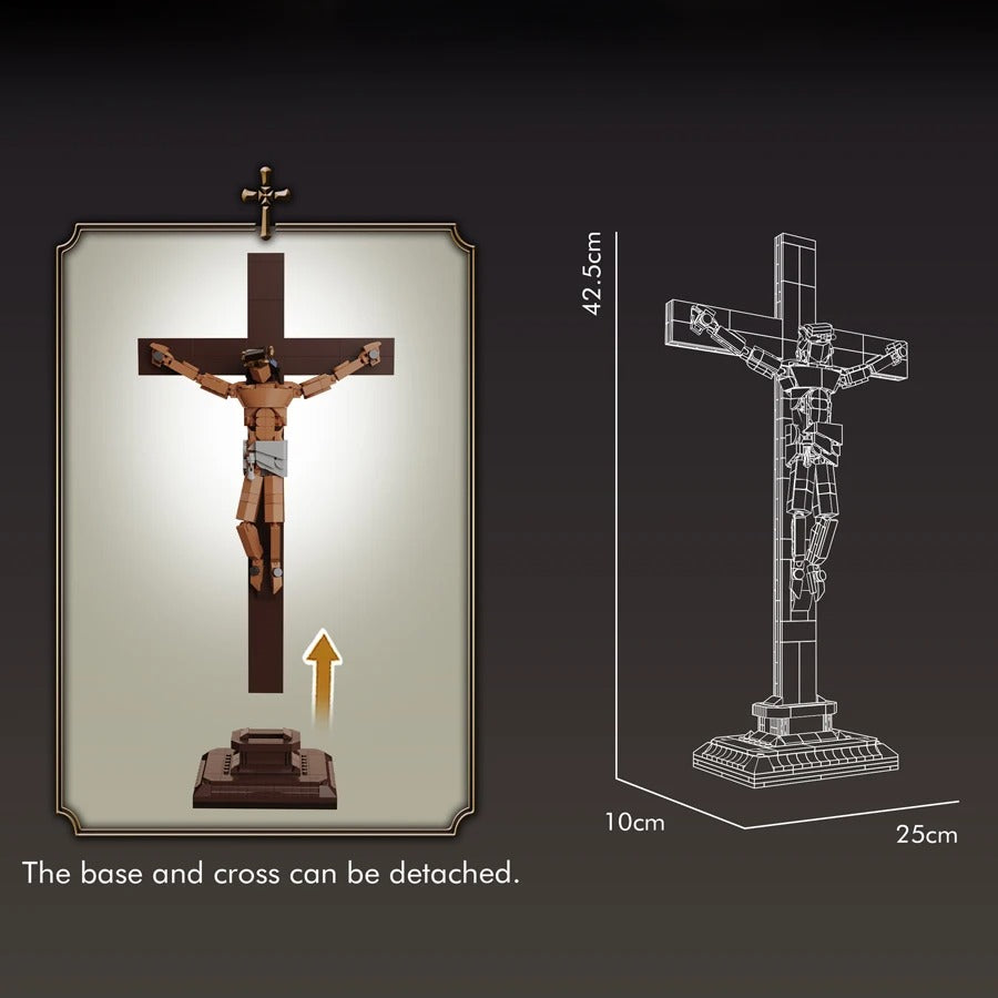 Jesus on the Cross Brick Set